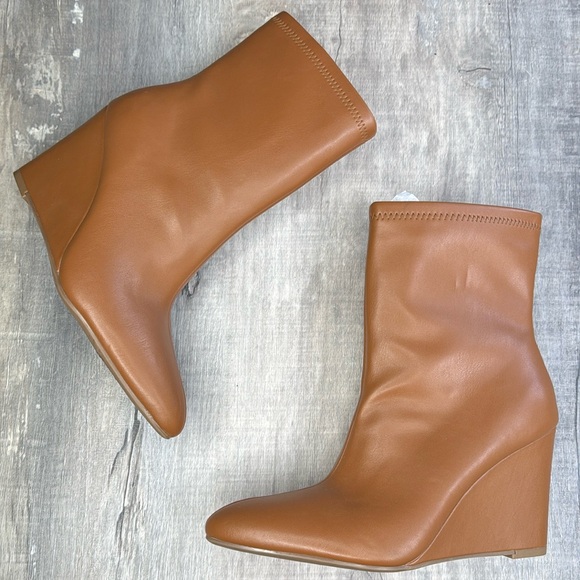 A new day Wedge Booties 10 - Picture 1 of 4